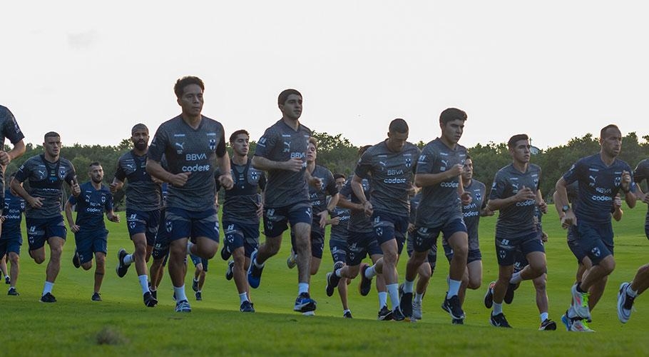 Los rayados del Monterrey se encuentran en la Riviera Maya en su pretemporada