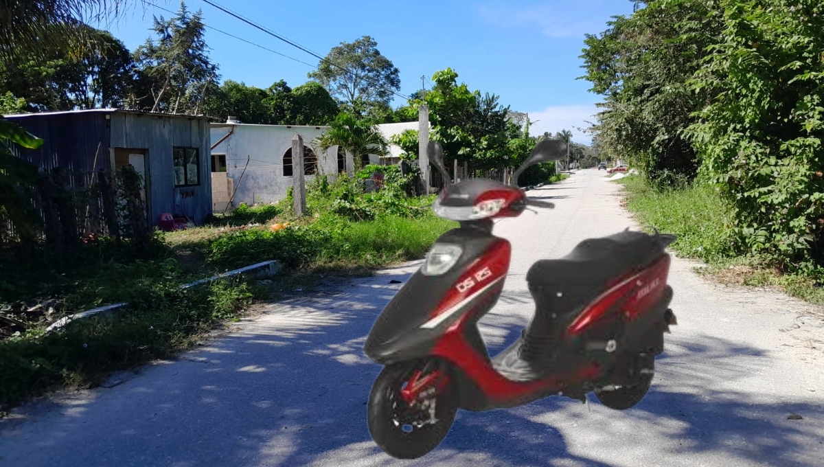 El hombre acudió a visitar a su amigo y le robaron su moto