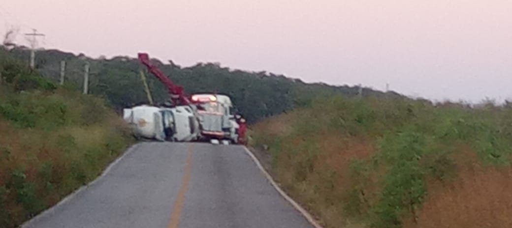 Los conductores decidieron no arriesgarse ante la alerta de una fuga de gas