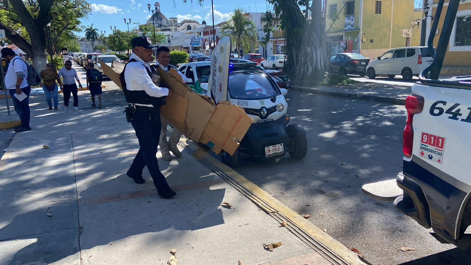 El franelero pedía el pago de 50 pesos por vehículo