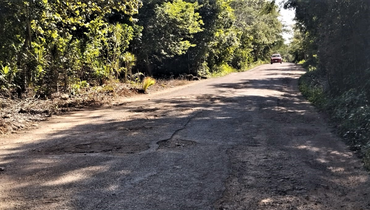 Son poco más de 3.5 kilómetros de camino de San Francisco a esta comunidad, el cual tiene importante deterioro, que va en aumento.