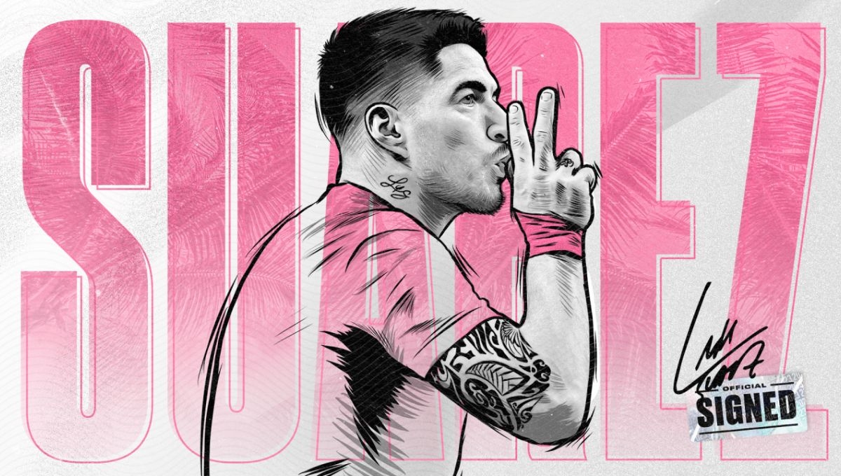 Inter de Miami confirmo la contratación del delantero uruguayo, Luis Suárez