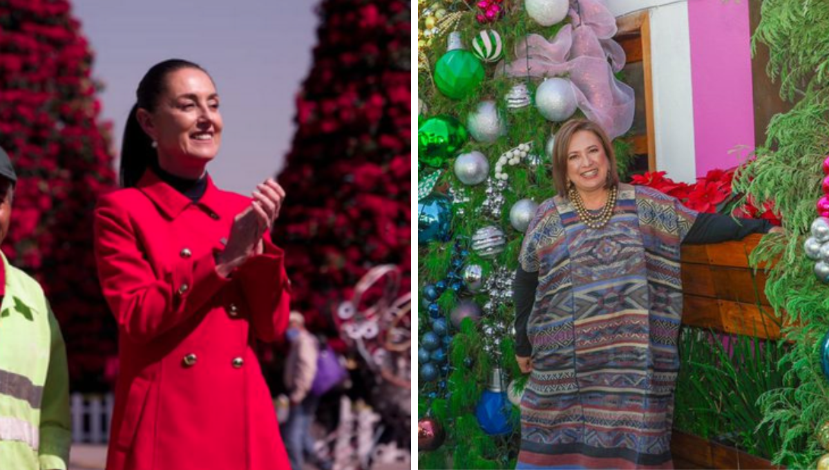 Las precandidatas enviaron mensajes de unión y bienestar esta Navidad