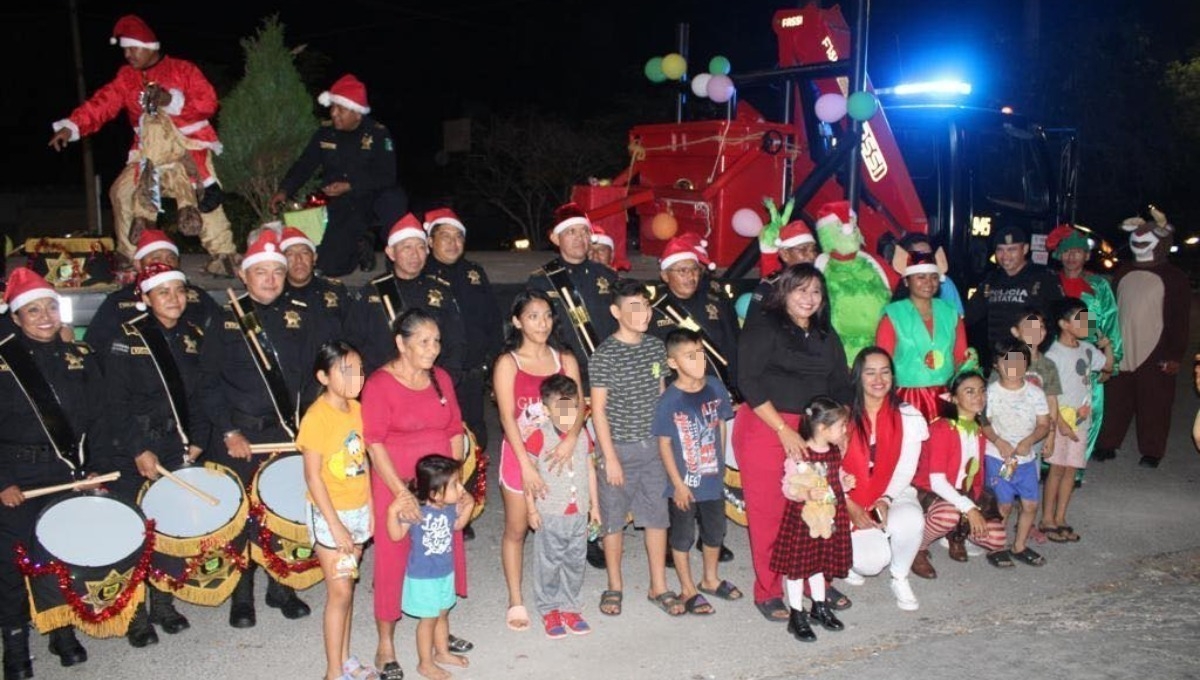 Familias de Mérida disfrutaron de la música, diversión y regalos