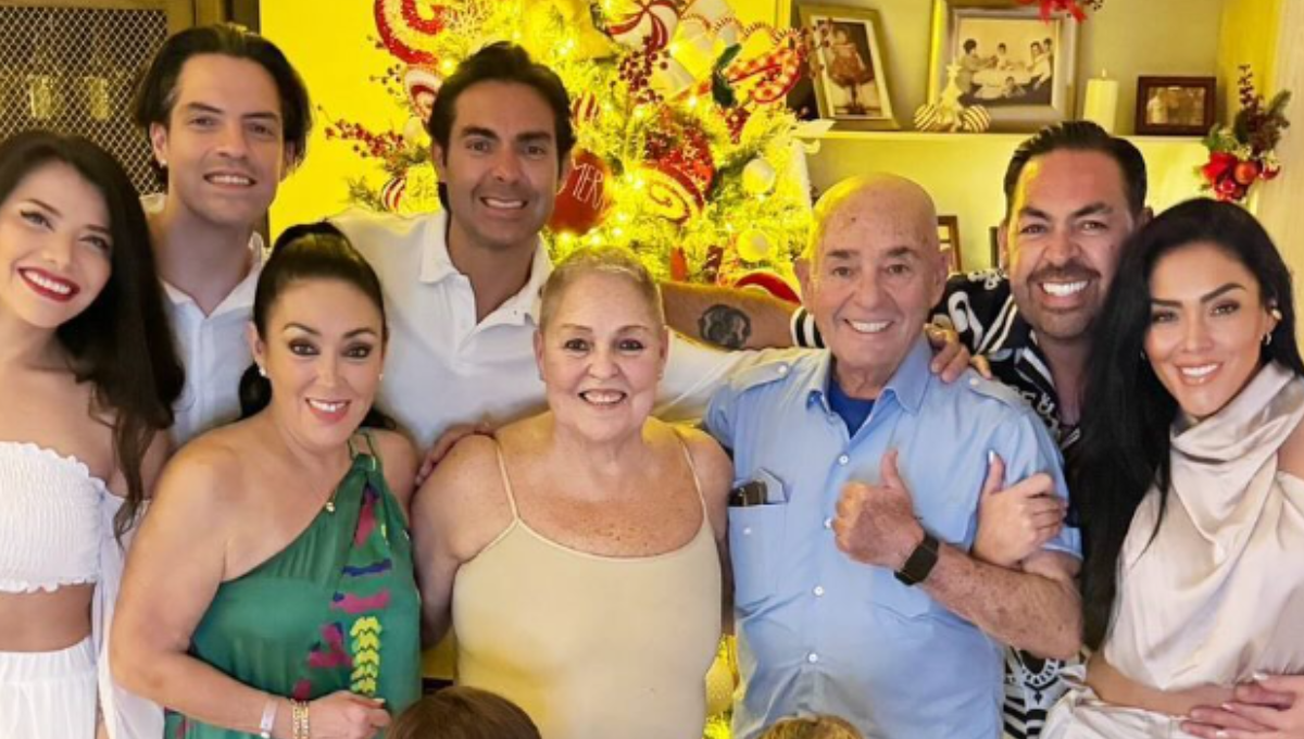 La familia D'Alessio festejó la Navidad en Cancún