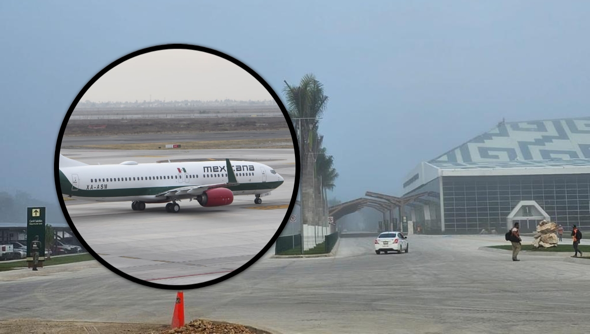 El vuelo de Mexicana de Aviación a Tulum aterrizó con casi dos horas de retraso