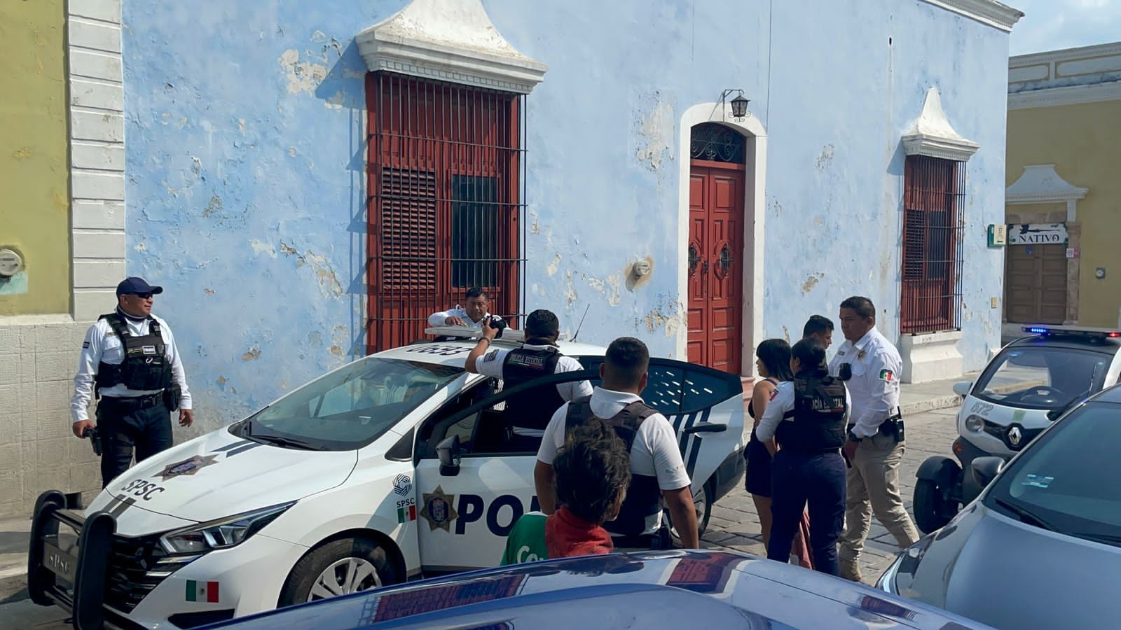 Una de las involucradas huyó del lugar dejando abandonadas a dos de sus cómplices