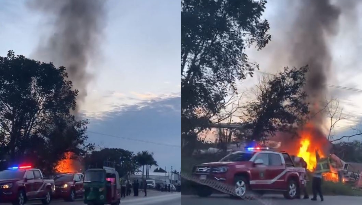 El incendio fue sofocado, registrando sólo daños materiales