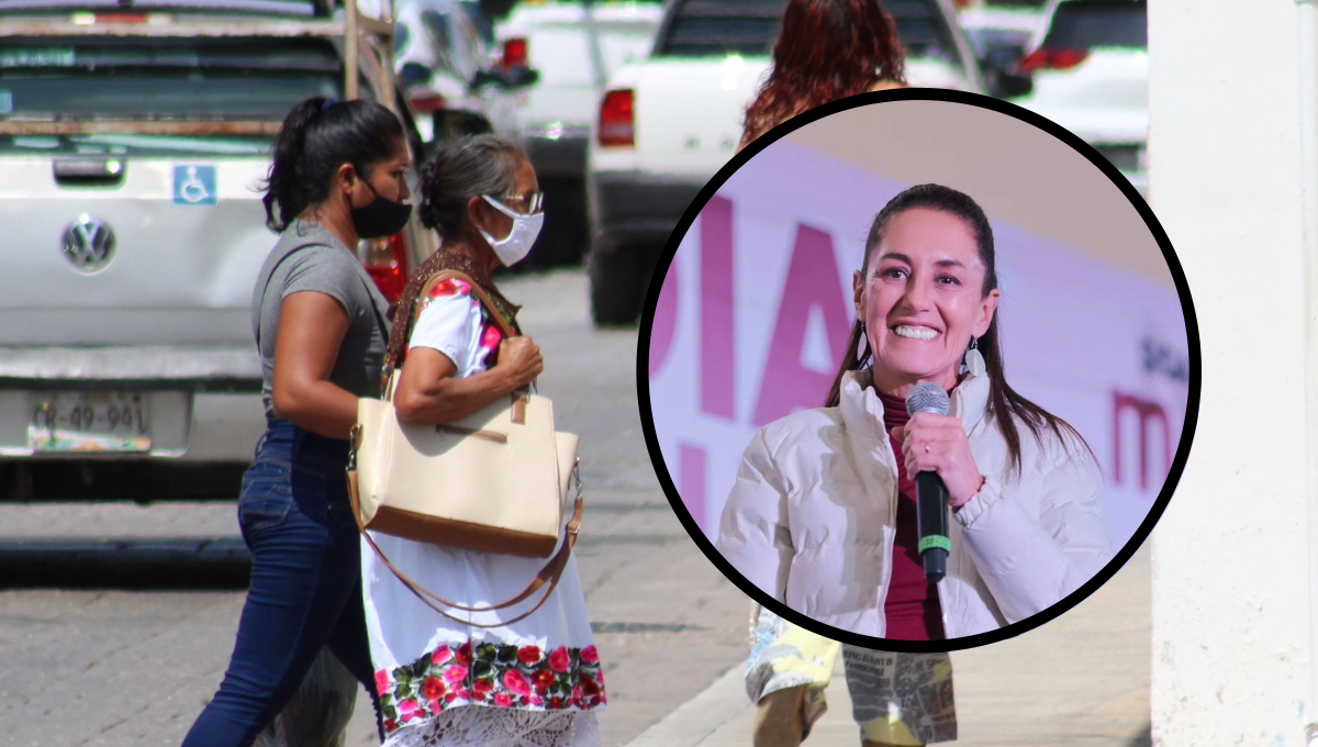 Claudia Sheinbaum destacó la importancia de erradicar la discriminación en Yucatán