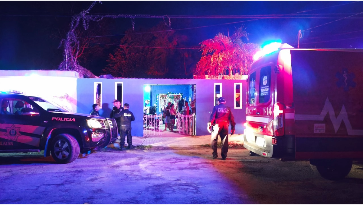 Otros familiares fueron lo que realizaron el reporte al 911, por lo que se presentó la ambulancia Y-14 de la secretaria de seguridad pública Otros familiares fueron lo que realizaron el reporte al 911, por lo que se presentó la ambulancia Y-14 de la secretaria de seguridad pública
