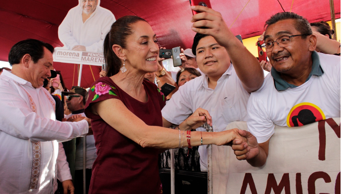 Claudia Sheinbaum se declaró admiradora de Elvia Carrillo Puerto