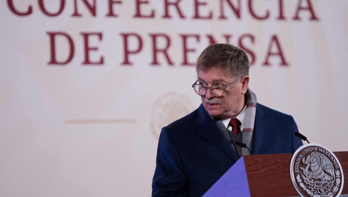 Jens Pedro Lohmann Iturburu, director general de Birmex, detalló cómo se podrá solicitar un medicamento a la megafarmacia de Huehuetoca