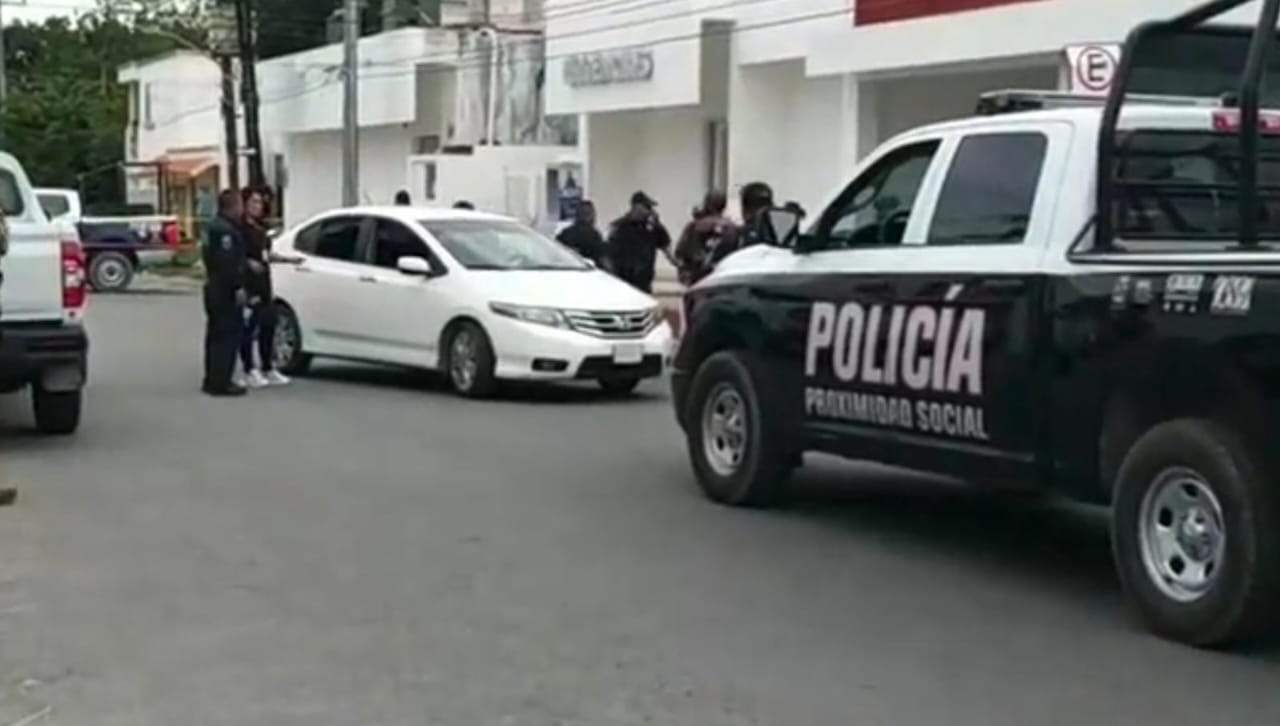 Un presunto intento de ejecución tuvo lugar frente a un bar en Cozumel