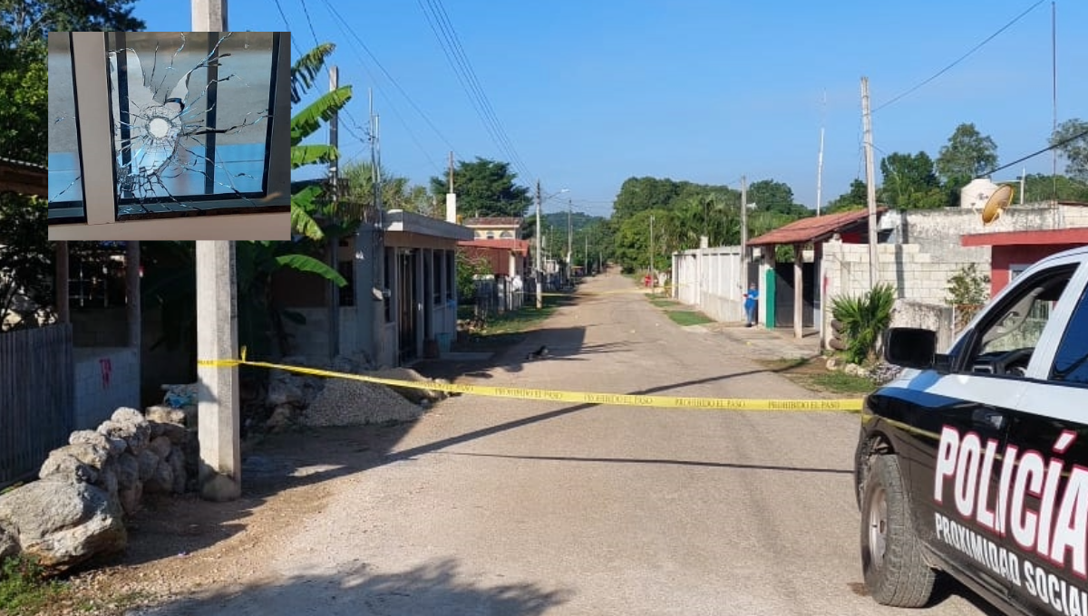 Dos hombres que se desplazaban en una motocicleta dispararon contra el domicilio de un comerciante, hecho que se suscitó aproximadamente a las 4:00 horas. Dos hombres que se desplazaban en una motocicleta dispararon contra el domicilio de un comerciante, hecho que se suscitó aproximadamente a las 4:00 horas.