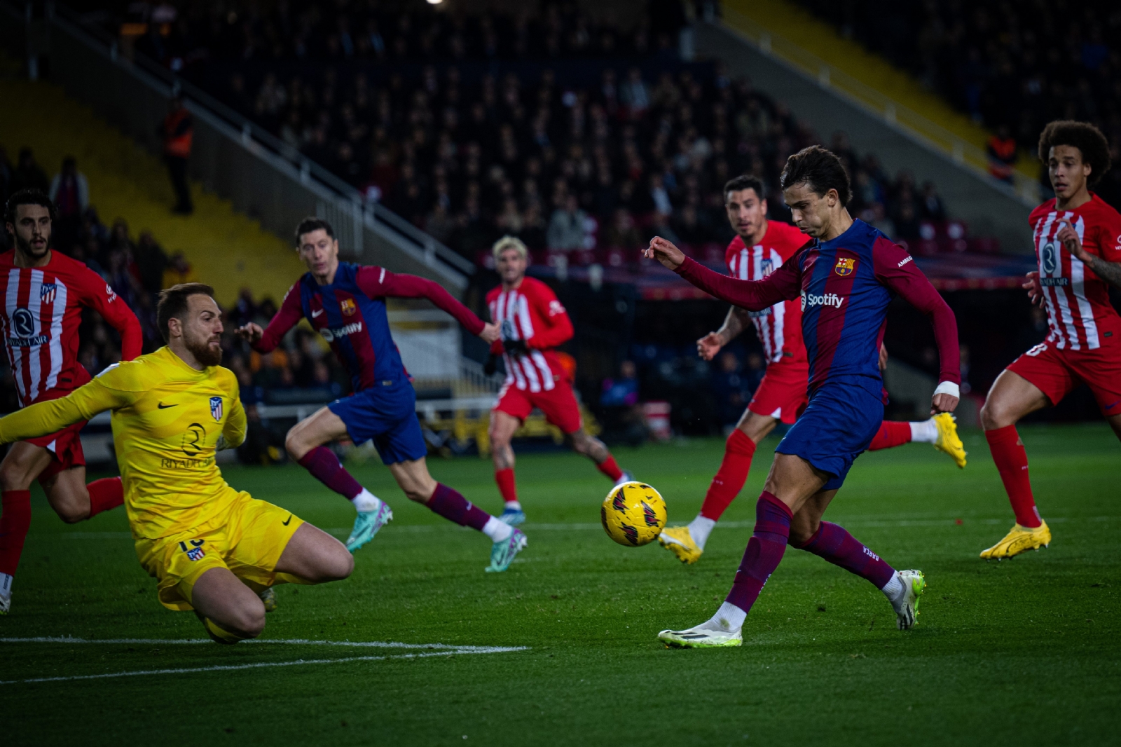 Barcelona se encuentra ganando el partido ante el Atlético de Madrid