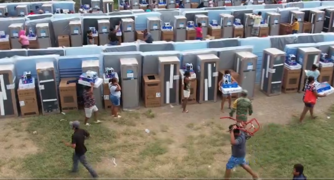 Estos son los electrodomésticos que se entregan a los damnificados