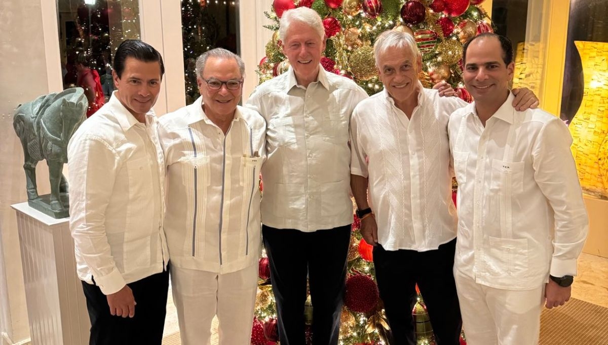 El ex Presidente Enrique peña Nieto apareció en Punta Cana junto a Bill Clinton y Sebastián Piñera El ex Presidente Enrique peña Nieto apareció en Punta Cana junto a Bill Clinton y Sebastián Piñera