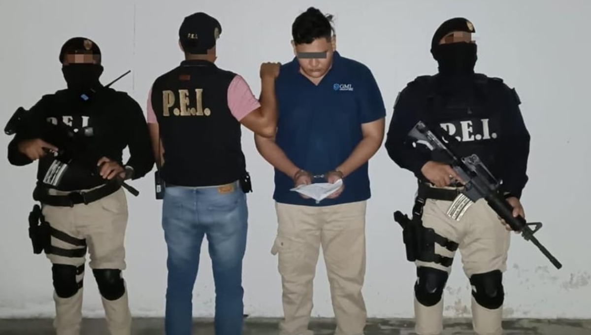 El hombre quedó a disposición de la FGE Yucatán El hombre quedó a disposición de la FGE Yucatán