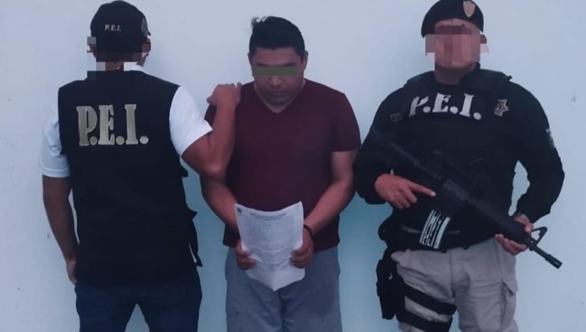 El hombre permanecerá detenido y a cargo de la Fiscalía de Yucatán