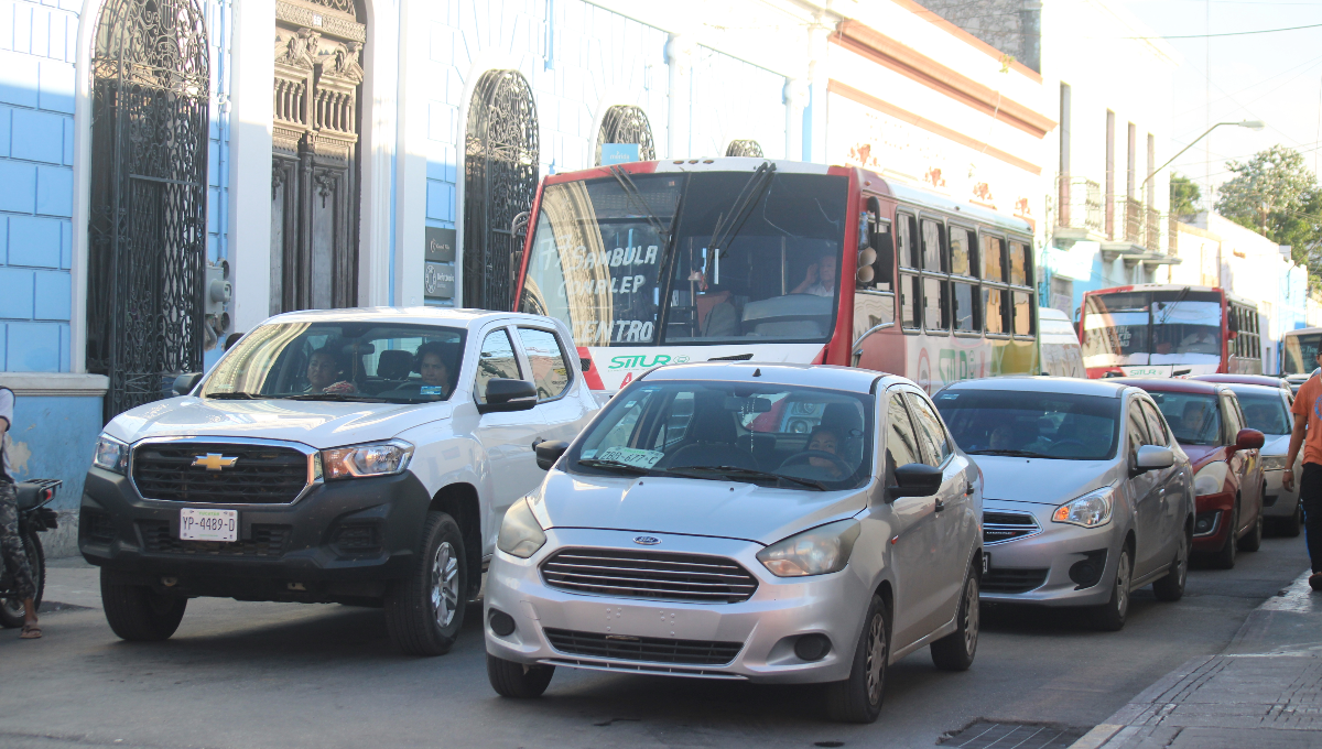 Centro Histórico de Mérida, envuelto en un caos vial sin resolver