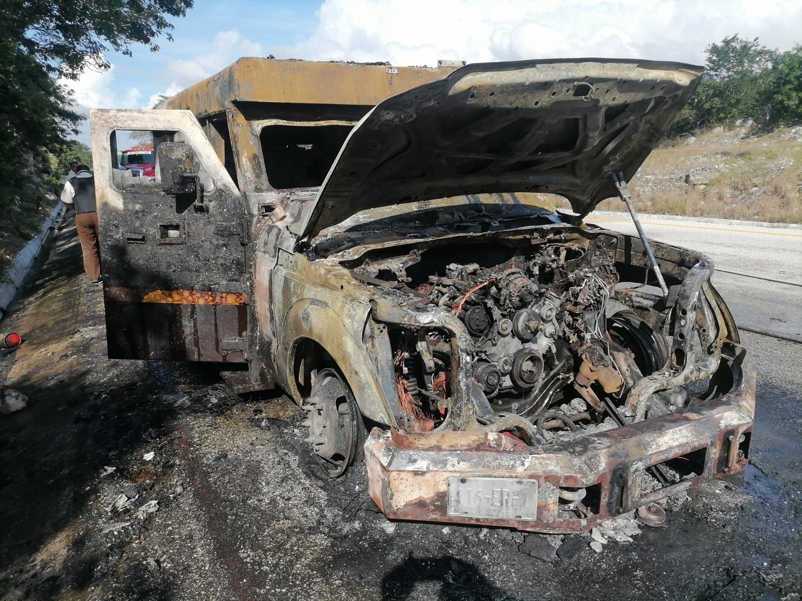 La unidad ya se encontraba muy deteriorada La unidad ya se encontraba muy deteriorada