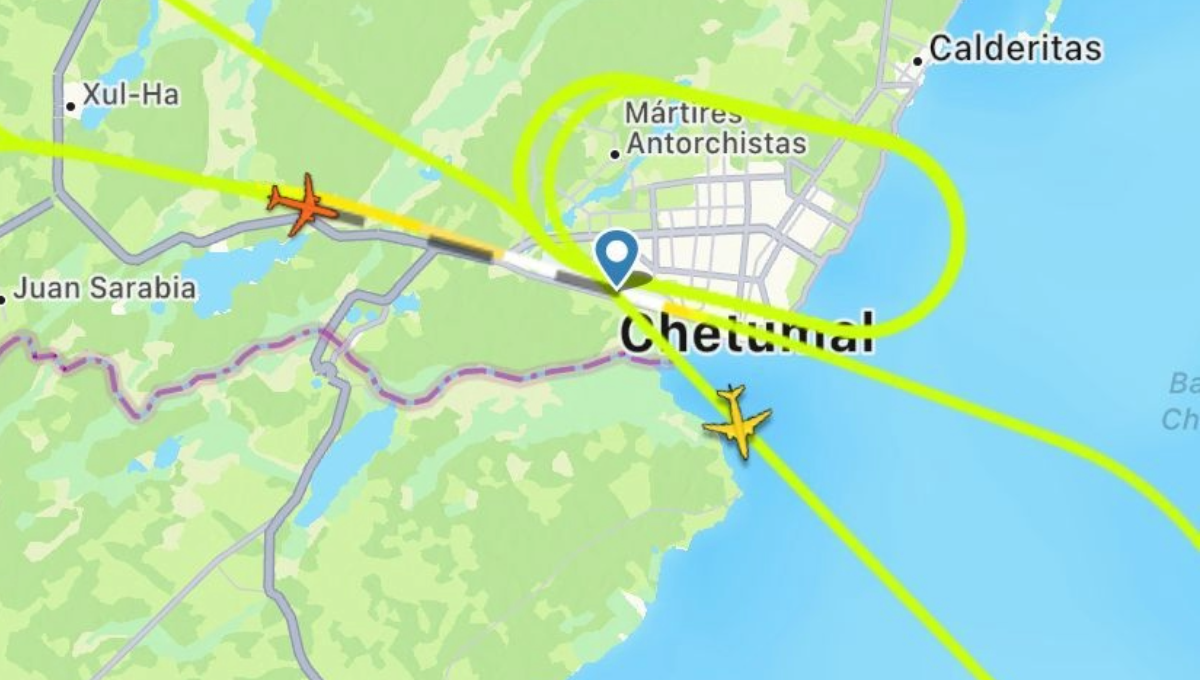 Hasta el momento la aerolínea no ha reportado el motivo por el cual no ha podido aterrizar su avión