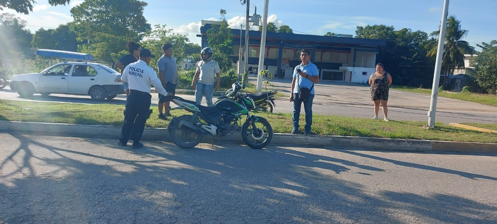 El joven fue trasladado a un hospital por sus lesiones