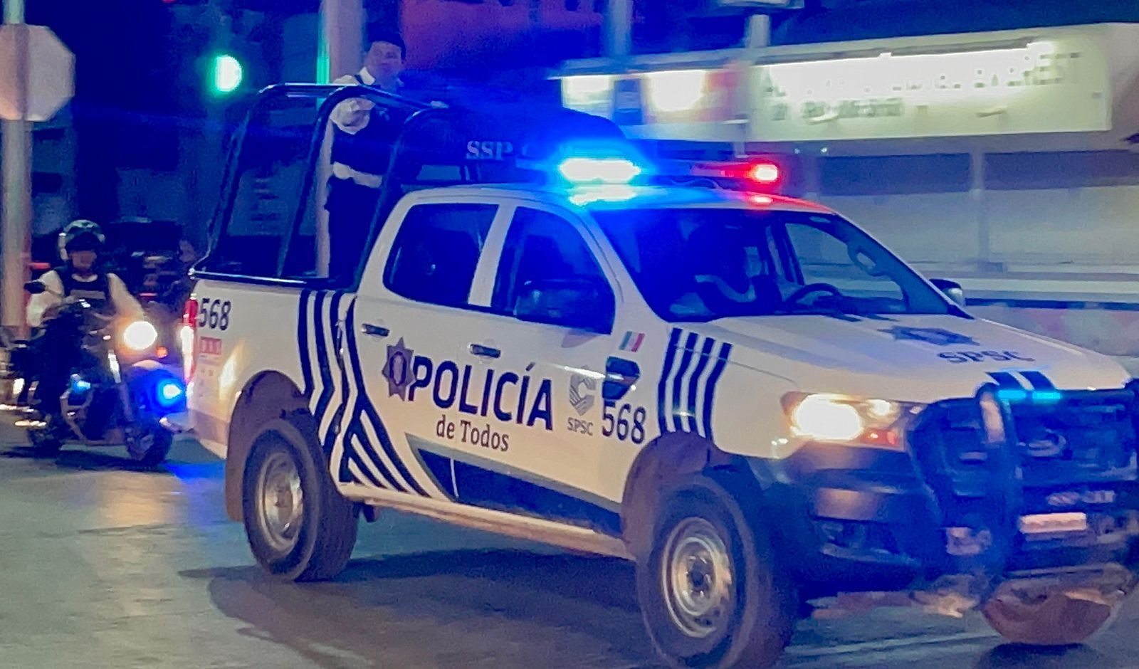La policía lo detuvo en flagrancia