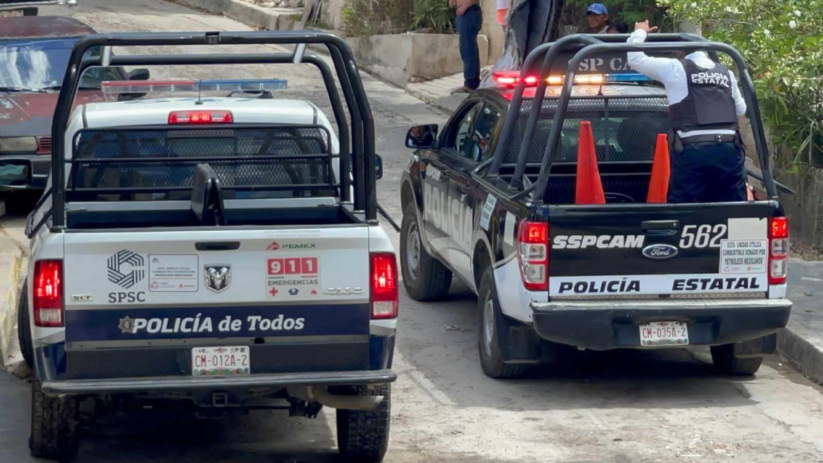 Cuatro personas de La Peña estuvieron implicadas Cuatro personas de La Peña estuvieron implicadas
