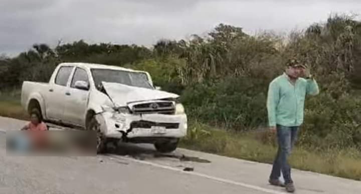 La víctima viajaba en una camioneta La víctima viajaba en una camioneta