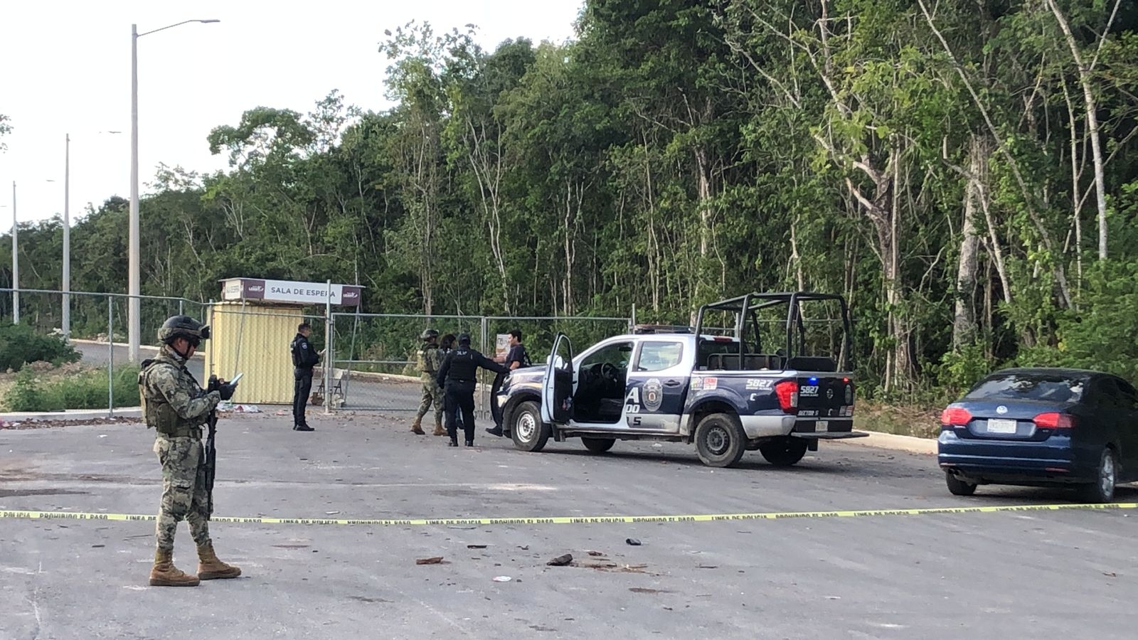 Un hombre que funjia como guardia de seguridad fue ejecutado en la 249 Un hombre que funjia como guardia de seguridad fue ejecutado en la 249