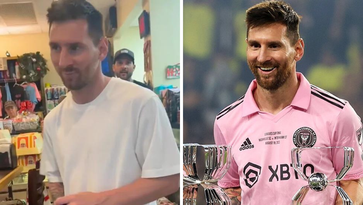 Messi se encontraba sin personal de seguridad
