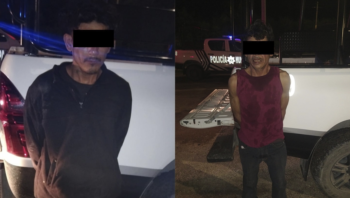 Fueron llevados a la Fiscalía de Campeche
