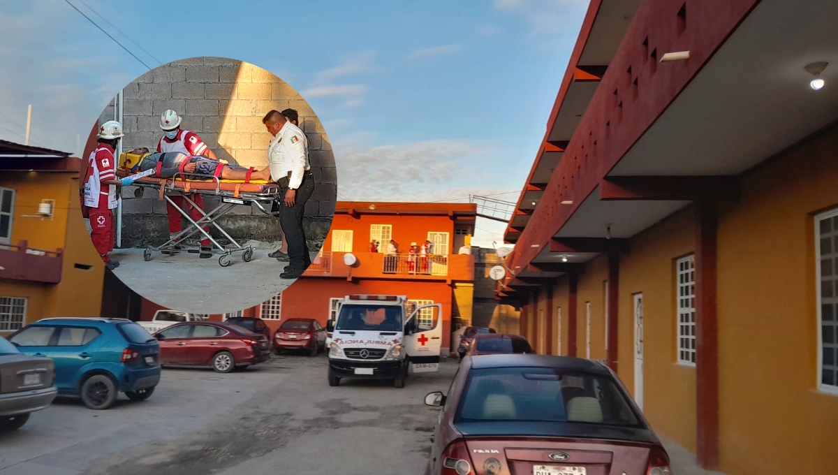 El hombre terminó con lesiones en la columna vertebral debido a la caída El hombre terminó con lesiones en la columna vertebral debido a la caída