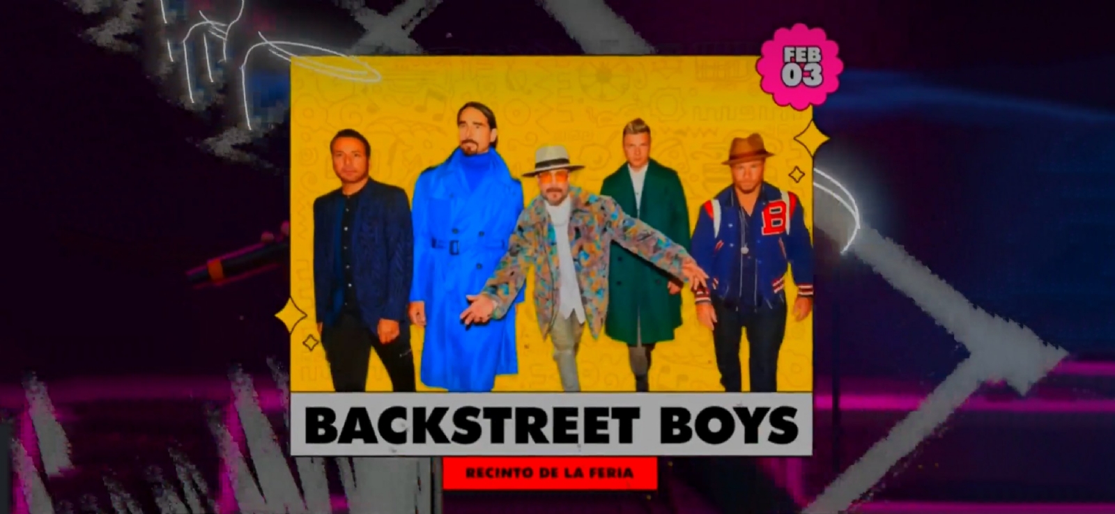 Backstreet Boys estarán en la Feria de León Backstreet Boys estarán en la Feria de León