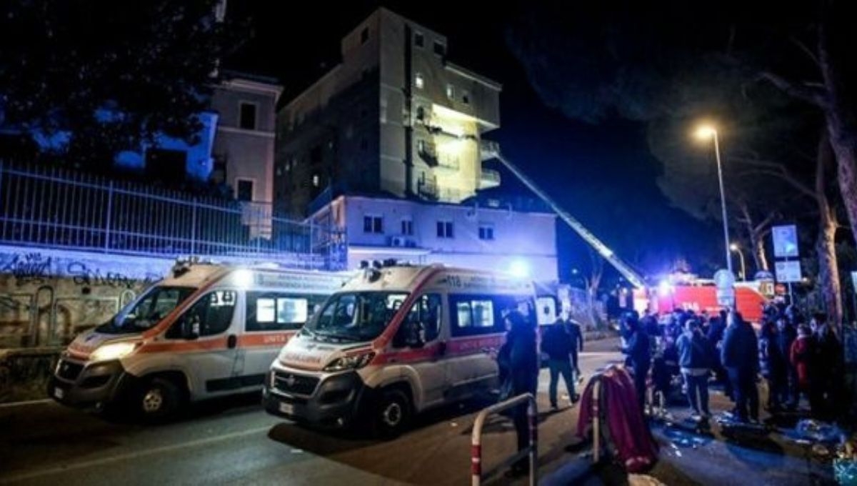 Un incendio en el hospital San Giovanni Evangelista de Tívoli, a pocos kilómetros de Roma, provocó la muerte de 4 personas Un incendio en el hospital San Giovanni Evangelista de Tívoli, a pocos kilómetros de Roma, provocó la muerte de 4 personas
