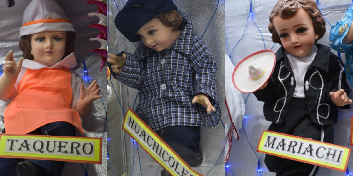 En los últimos años, se han vestido a Niños Dios de diferentes formas y momentos virales. Foto Especial En los últimos años, se han vestido a Niños Dios de diferentes formas y momentos virales. Foto Especial