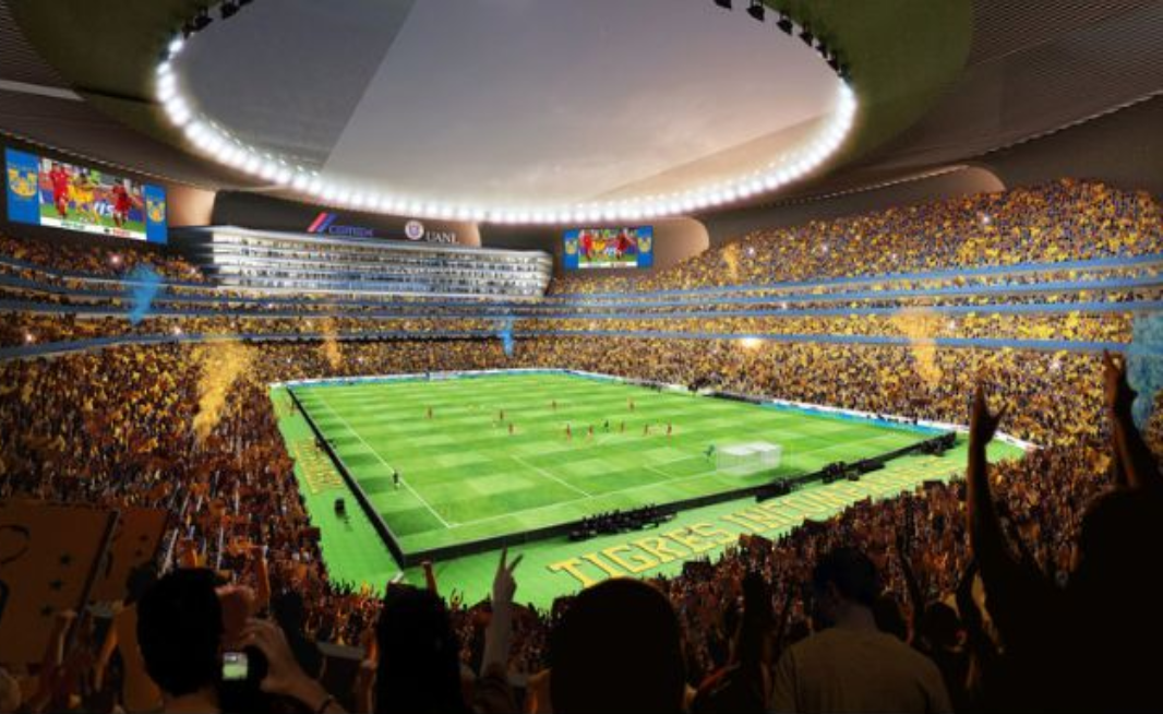Así será el nuevo estadio de Tigres de la UANL Así será el nuevo estadio de Tigres de la UANL