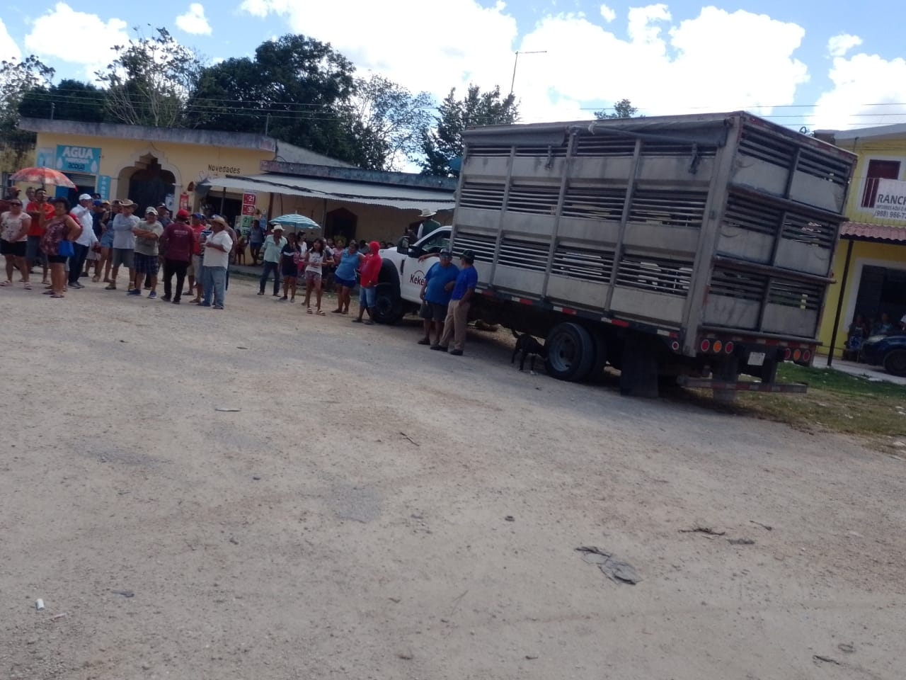 El bloqueo se mantuvo por varias horas en Sitilpech