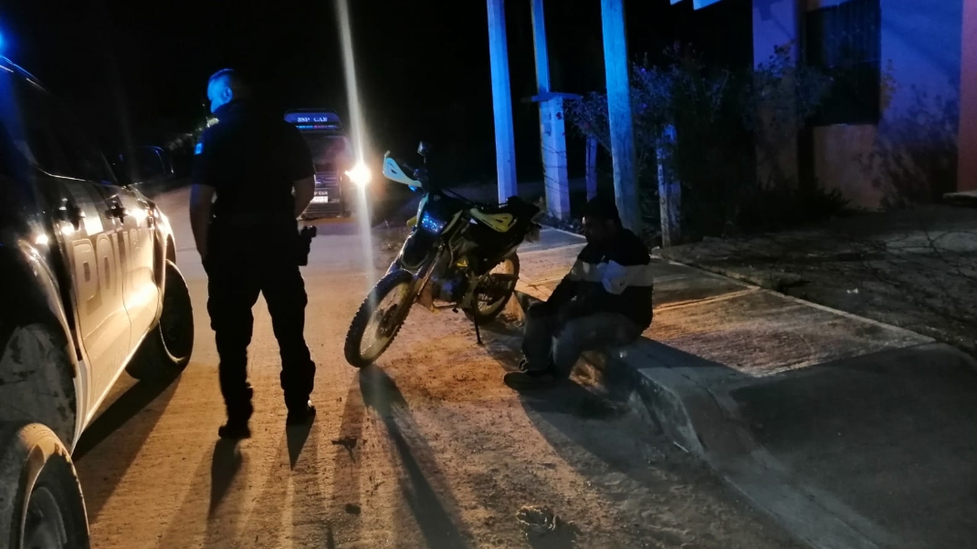 El accidente se registró a las 22:30 horas del domingo