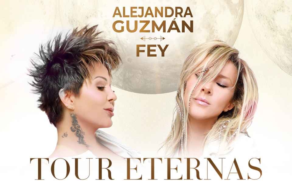El 'Eternas Tour' con Alejandra Guzmán y Fey fue pospuesto 'hasta nuevo aviso' El 'Eternas Tour' con Alejandra Guzmán y Fey fue pospuesto 'hasta nuevo aviso'