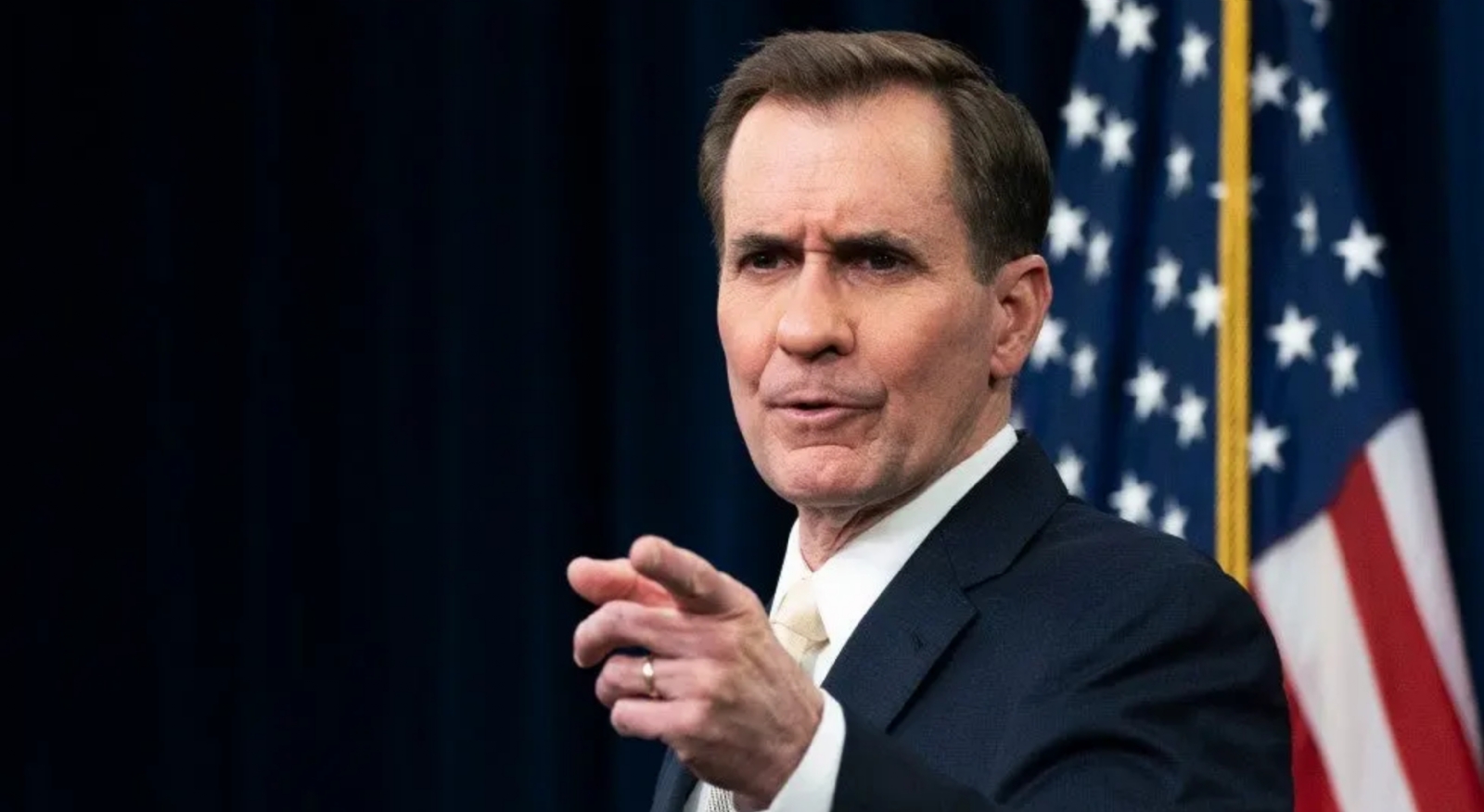 John Kirby, portavoz de la Seguridad Nacional de la Casa Blanca