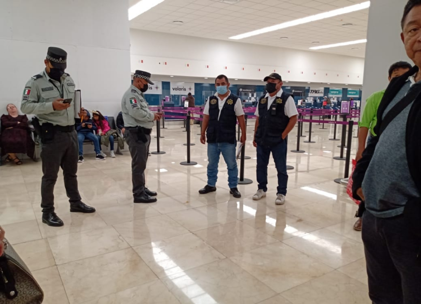 Los ladrones fueron capturados en Volaris