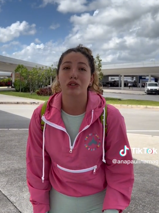Turista denuncia en TikTok sufrir acoso en el Aeropuerto Internacional de Cancún