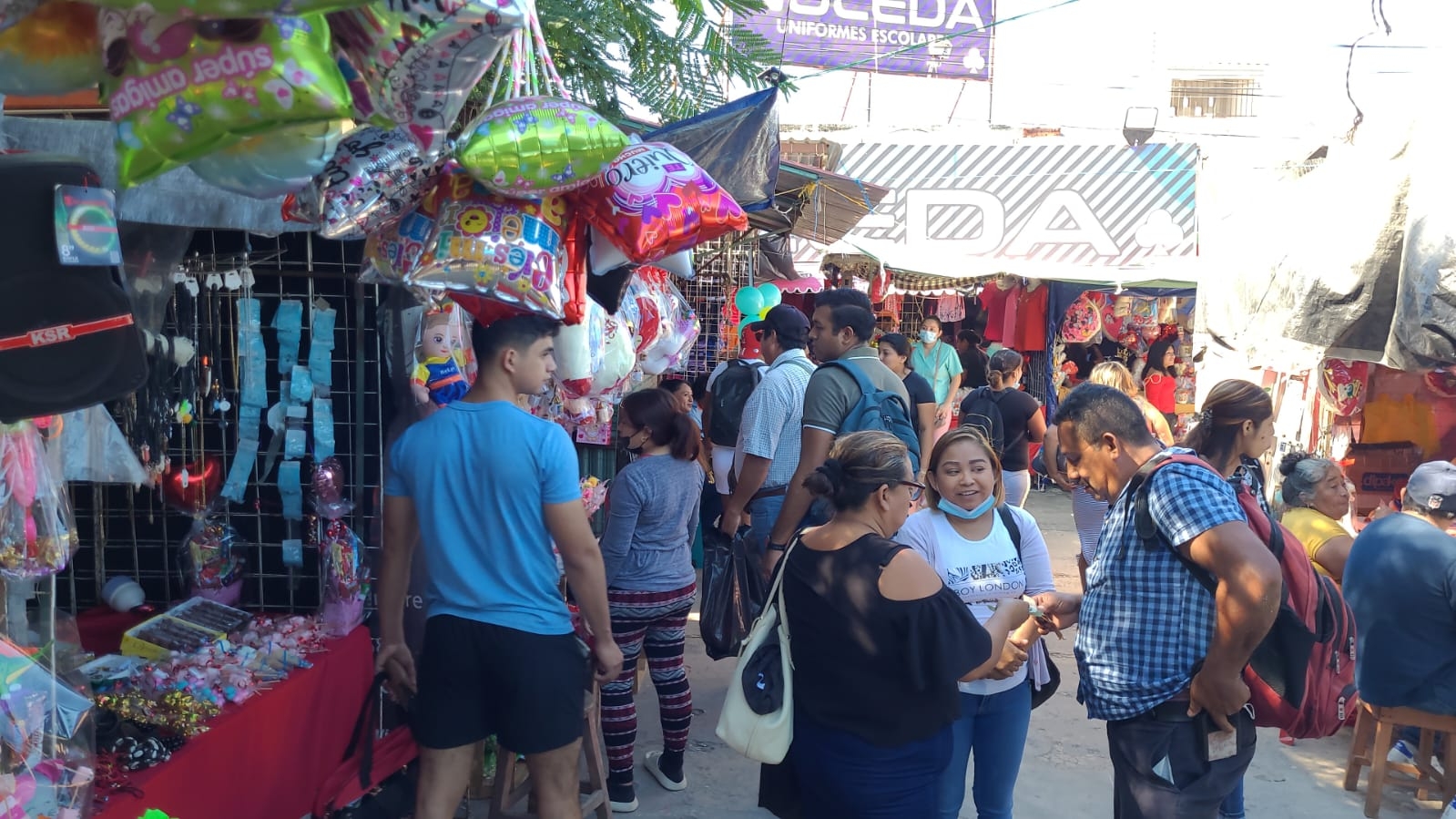 Se registra gran afluencia este martes 14 de febrero