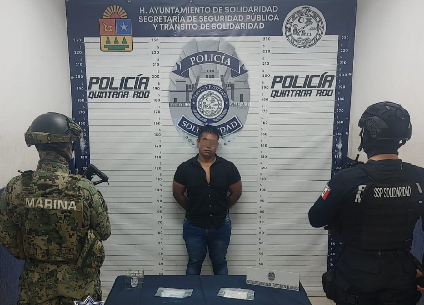 Los detenidos fueron identificados como Luis "N" y Saúl "N"