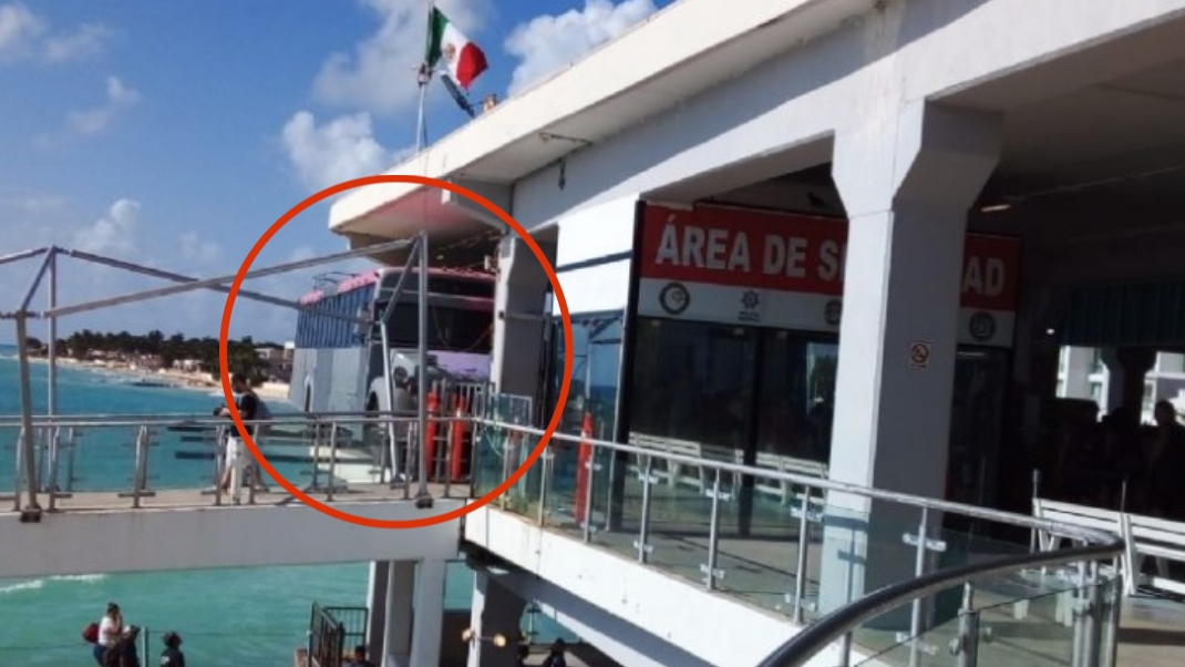 La empresa no informó sobre la colocación de este promocional turístico tan peculiar.