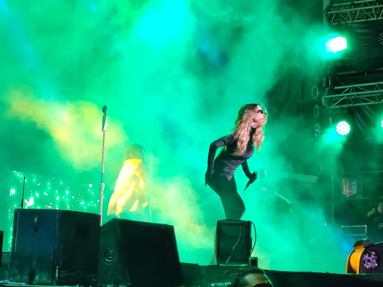 Belinda fue un éxito en el Carnaval de Campeche
