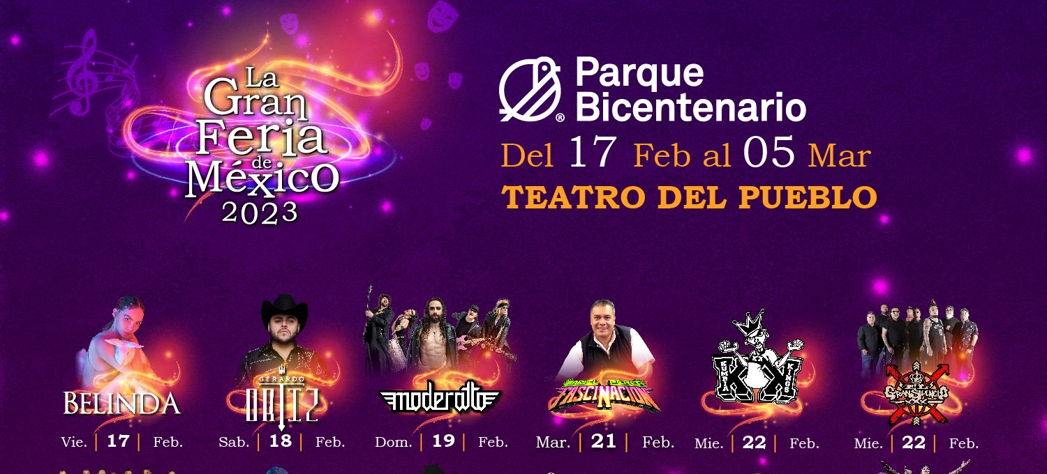 La Feria de la Ciudad de México estará abierta al público hasta el próximo mes de marzo La Feria de la Ciudad de México estará abierta al público hasta el próximo mes de marzo