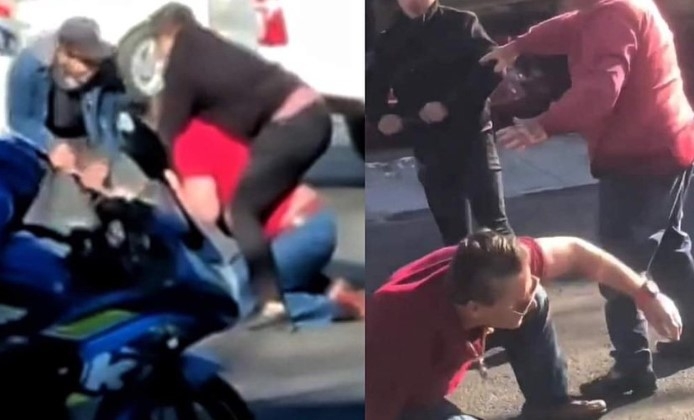 Alfredo Adame fue golpeado por un hombre en calles de la capital